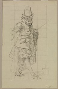 Jean-Léon Gérôme - Study for The Tulip Folly - Walters 372784