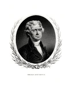 JEFFERSON, Thomas-President (BEP eng portrait restored)