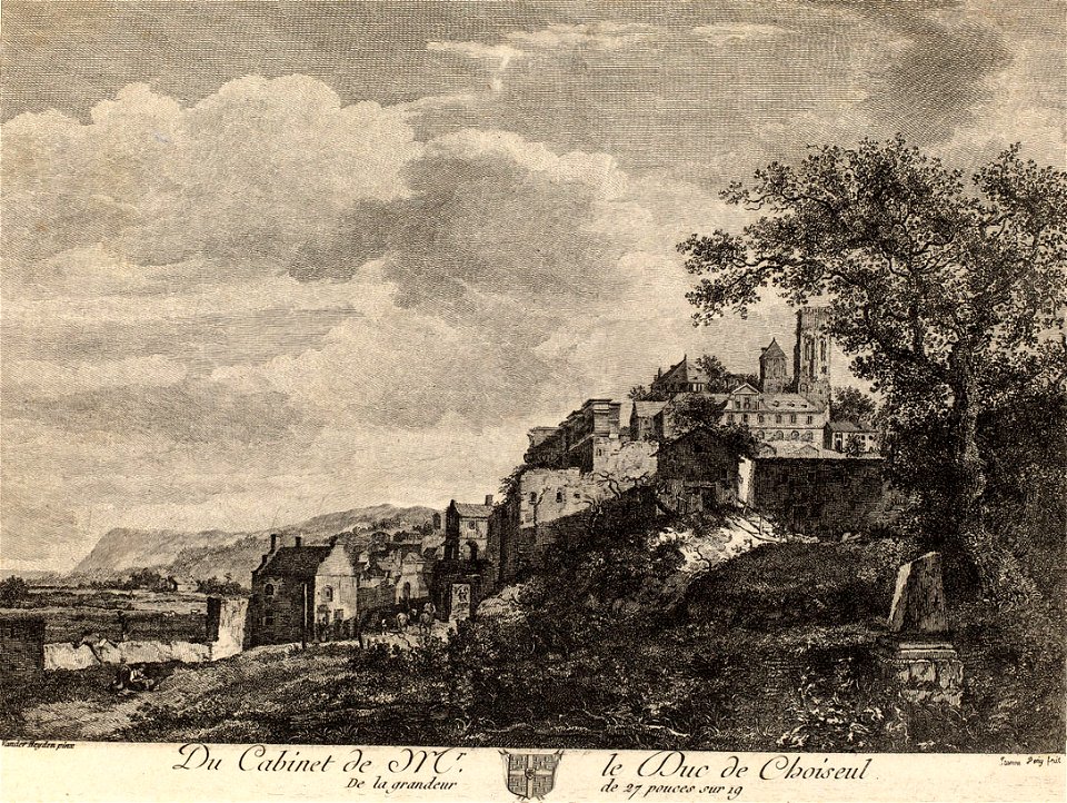 Jeanne Deny - Jan van der Heyden - vue d'Hilltown