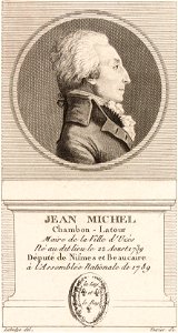 Jean-Michel Chambon-Latour de profil - Musée Carnavalet, Paris Musées collections