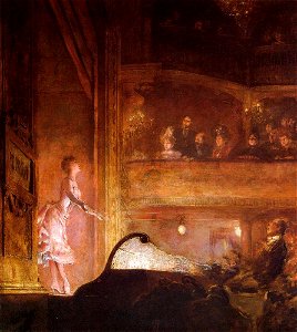 Jean-Louis Forain The Singer in Pink