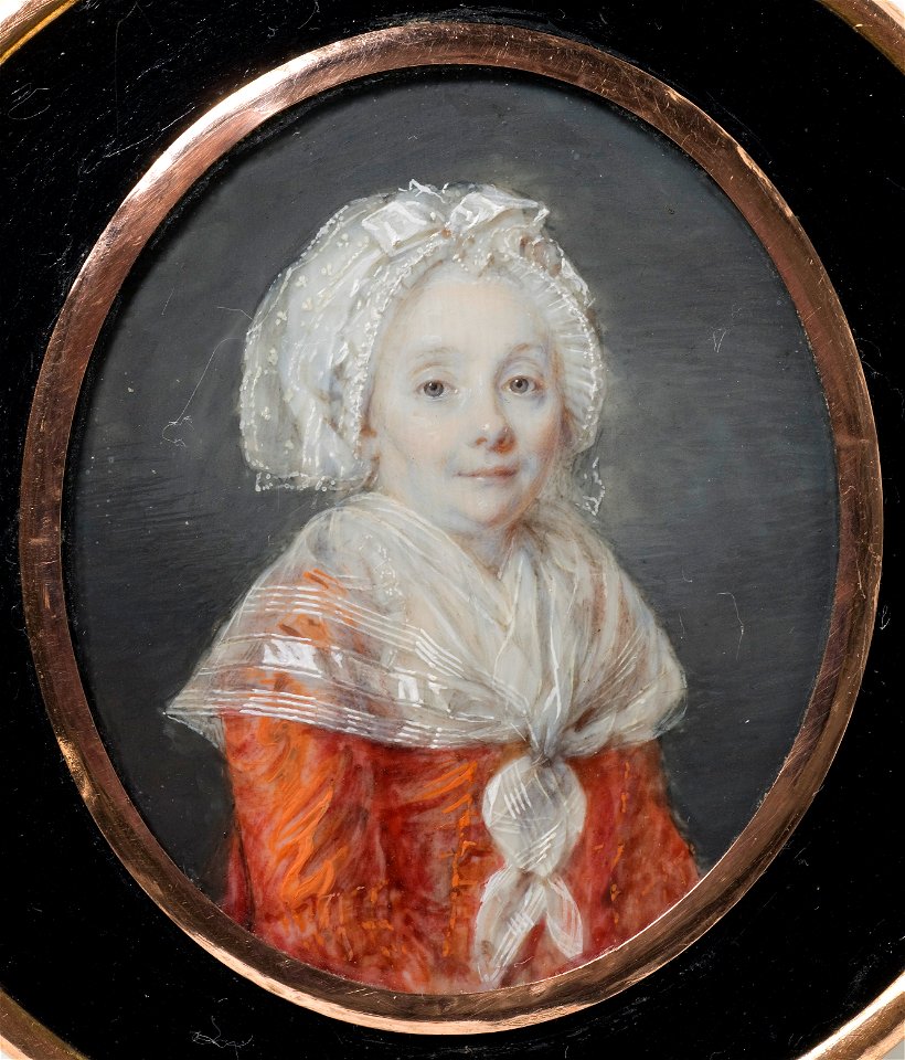 Jeanne Bernadotte (1728-1809) (Louis André Fabre) - Nationalmuseum - 24994