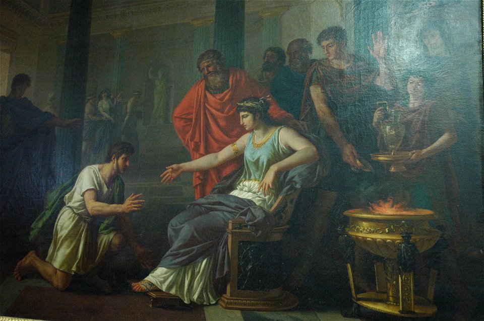 Jean-Jacques Lagrenée - Ulysse dans le palais d'Alcinoüs