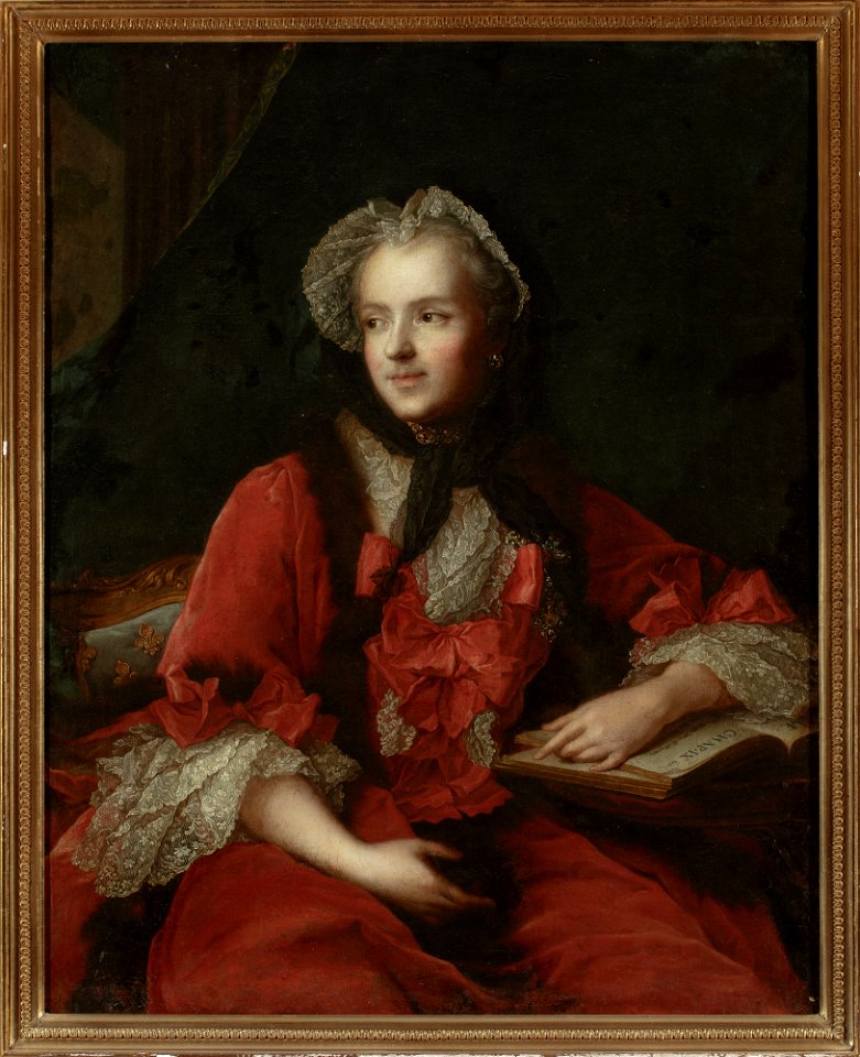 Jean-Marc Nattier - Portrait of Maria Leszczyńska - M.Ob.2088 MNW - National Museum in Warsaw