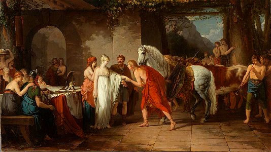 Jean-Pierre Saint-Ours - Hochzeit bei den Germanen - 4897 - Bavarian State Painting Collections
