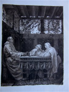 Jean-Paul Laurens - Récits des temps mérovingiens - Fortunatus, Agnès et Radegonde