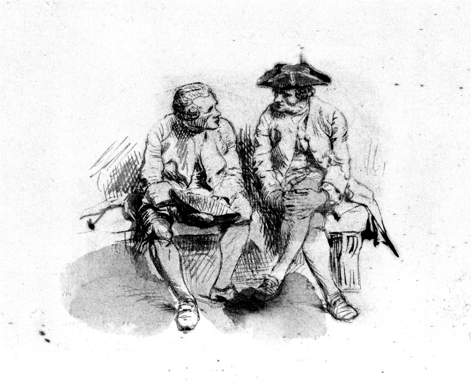 Jean-Louis-Ernest Meissionier - Two Persons - Walters 372605