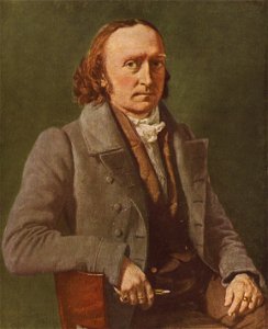 Jensen, Christian Albrecht (självporträtt 1836). Free illustration for personal and commercial use.