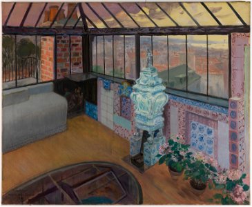 Jeanniot, Pierre Georges - Le Look-out à Hauteville House - 207 - Maison de Victor Hugo