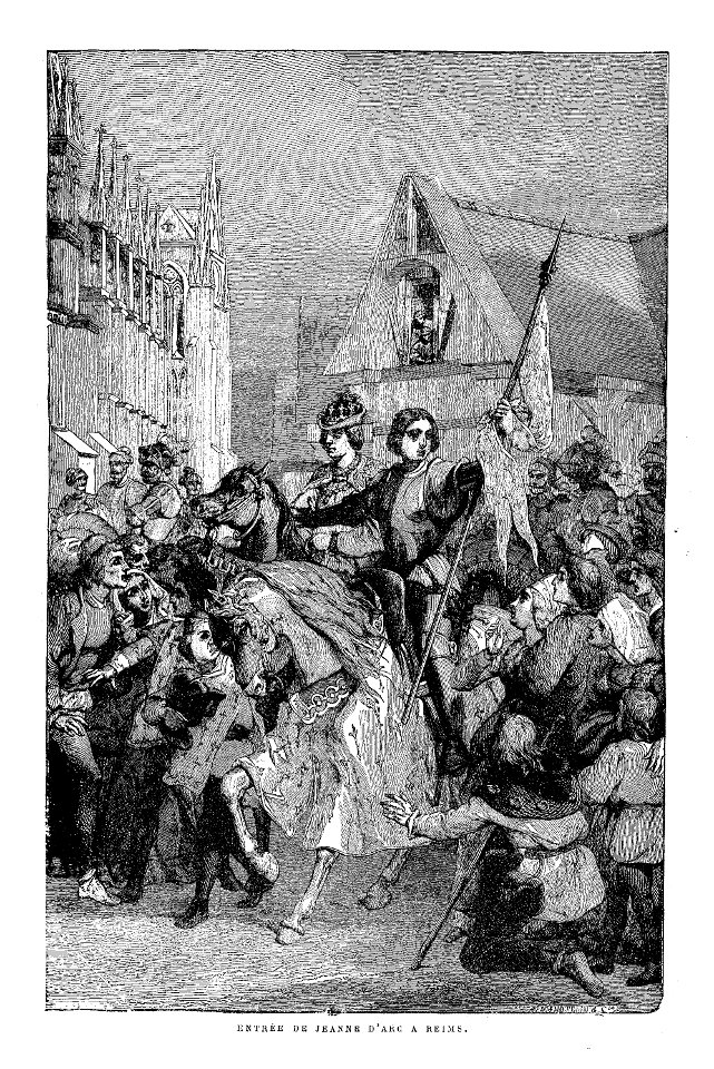 Jeanne d'Arc & Charles VII à Reims