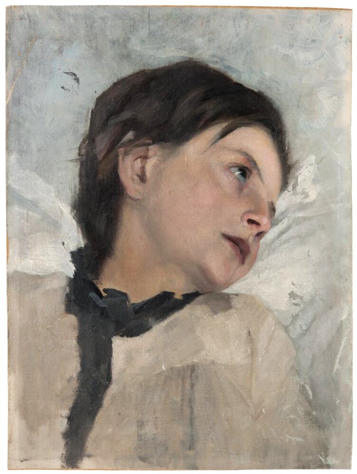 Jenny Nyström - Study for The Convalescent - NM 7135 - Nationalmuseum