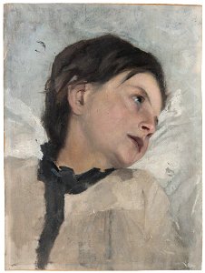 Jenny Nyström - Study for The Convalescent - NM 7135 - Nationalmuseum