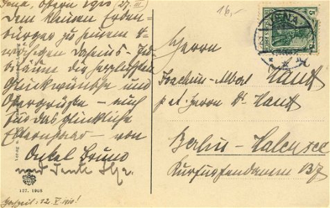 Jena, Thüringen - Marktplatz (back) (Zeno Ansichtskarten)