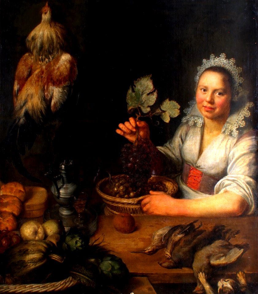 Jeremias van Winghe - Flemish cook