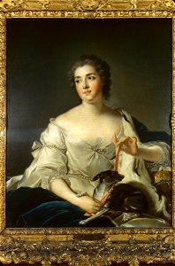 Jean-Marc Nattier - Portrait Of Marquise D'Argenson - Walters 37895