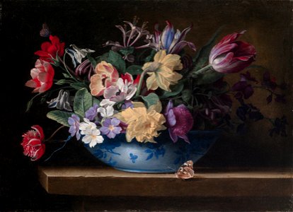 Jean-Michel Picart - Still life of flowers - S-2013-252 - Finnish National Gallery