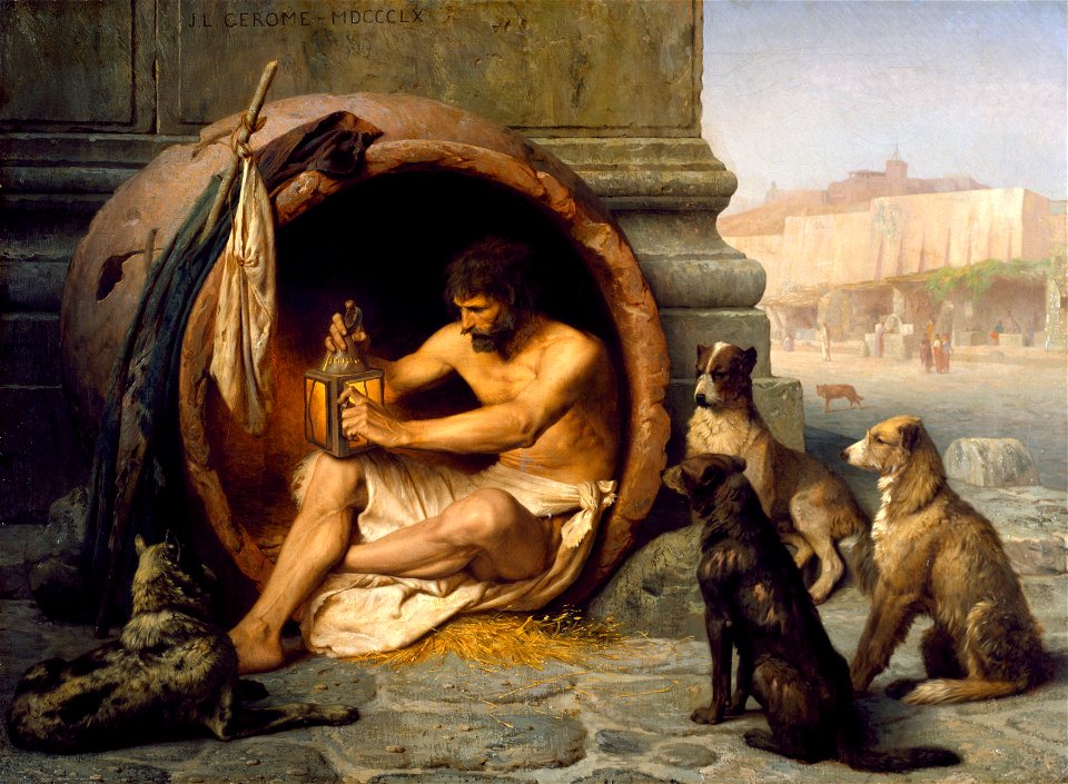 Jean-Léon Gérôme - Diogenes - Walters 37131
