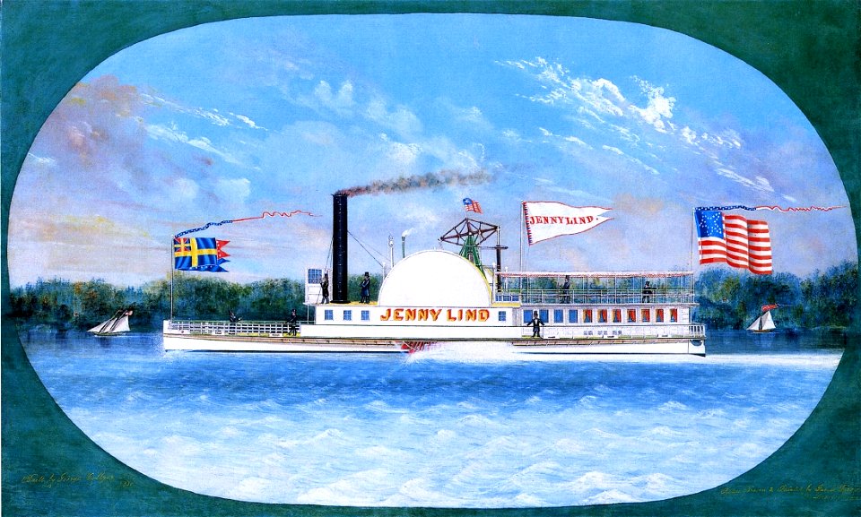Jenny Lind (steamboat) by Bard