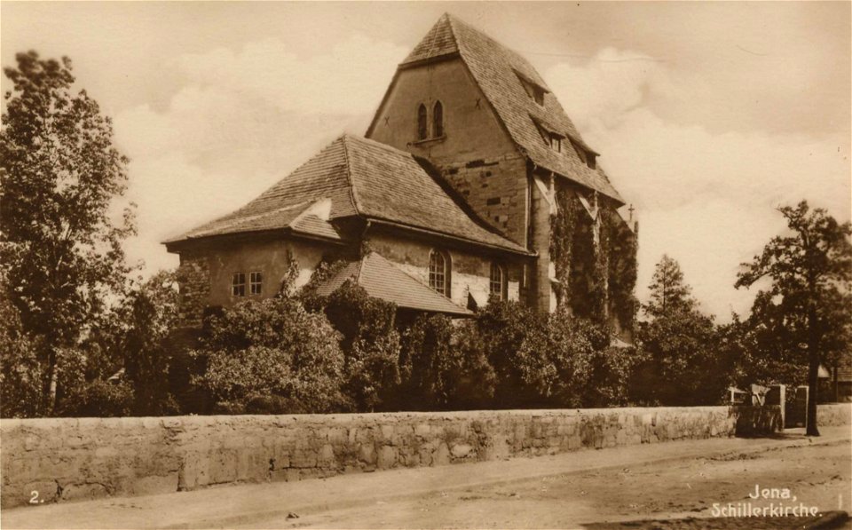 Jena, Thüringen - Schillerkirche (Zeno Ansichtskarten)