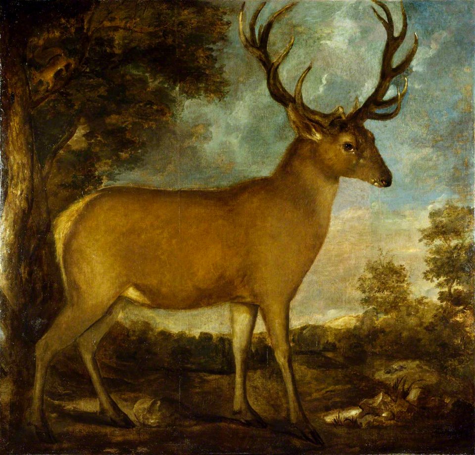 Jerome Hesketh (active 1647-1666) (probably) - A Derby Stag - 500016 - National Trust