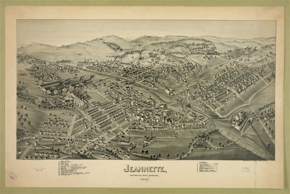 Jeannette, Westmoreland County Pennsylvania, 1897 LCCN2003681836