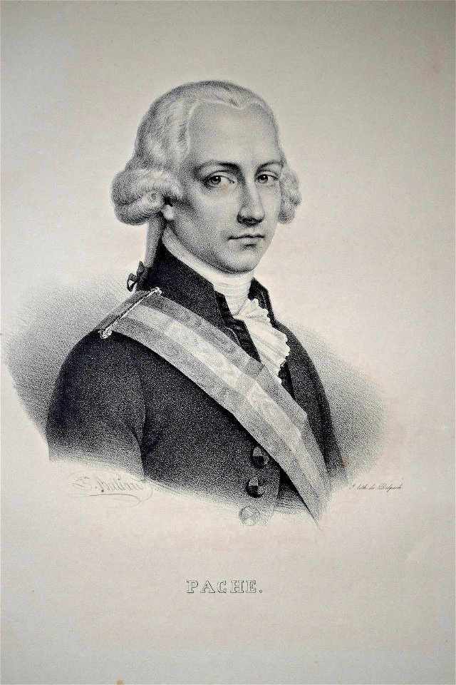 Jean-Nicolas Pache - lithographie de Delpech