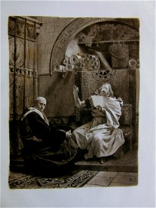 Jean-Paul Laurens - Récits des temps mérovingiens - Hilpérik et Grégoire de Tours