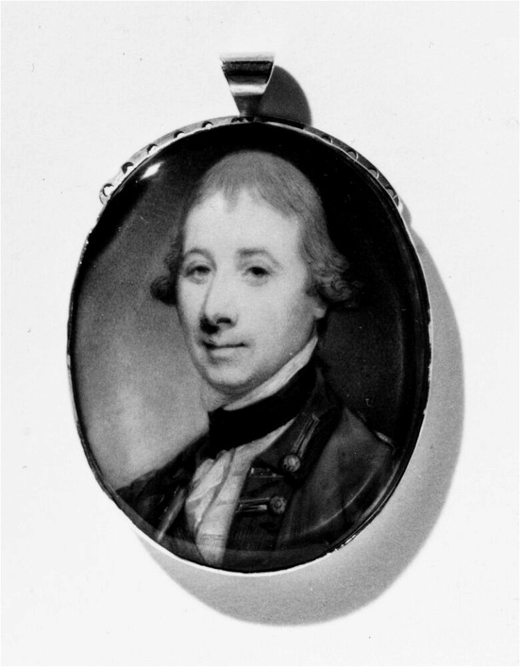 Jeremiah Meyer - Portrait of an Unknown Officer - NMB 2399 - Nationalmuseum