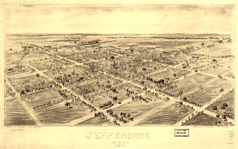 Jefferson, Ohio 1901. LOC 75694924