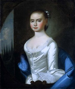 Jeremiah Theus - Polly Ouldfield of Winyah - 1969.130 - Smithsonian American Art Museum