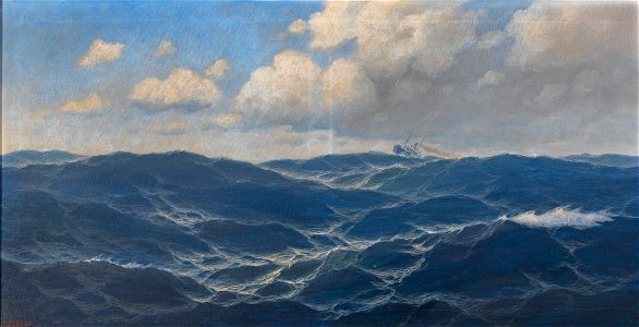 Max Jensen Meereslandschaft