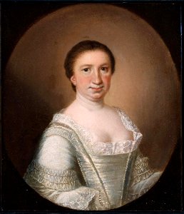 Jeremiah Theüs - Mrs. Lionel Chalmers (Martha Logan) - 47.1545 - Museum of Fine Arts