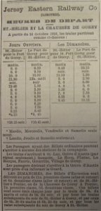 Jersey Eastern Railway 1916