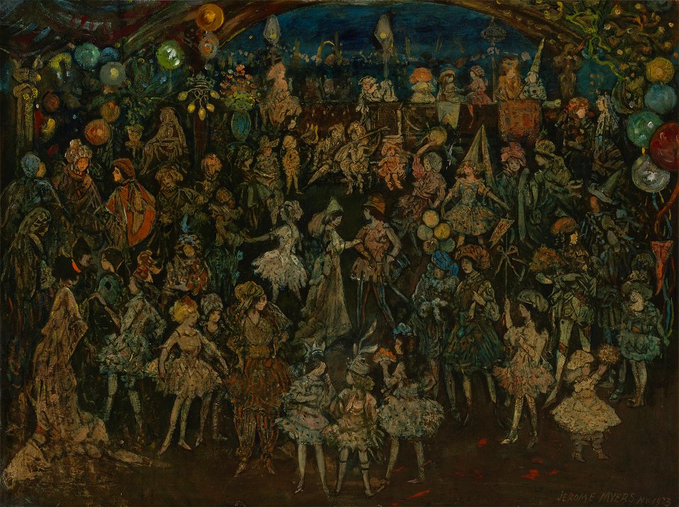 Jerome Myers - Dance Fantasy - 1939.268 - Yale University Art Gallery