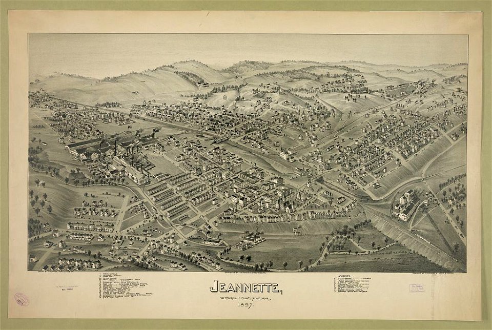 Jeannette, Westmoreland County Pennsylvania, 1897 LCCN2003681836