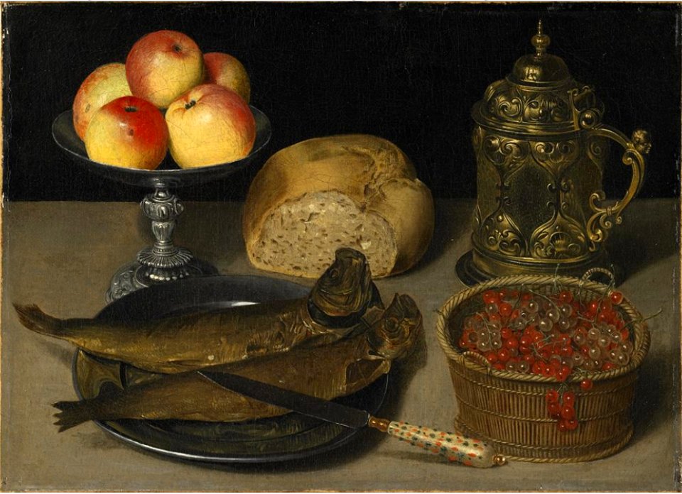 Jeremias van Winghe - Still life