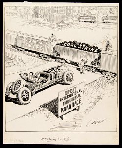 Jeopardizing his lead, July 7, 1922 (NBY 5523)