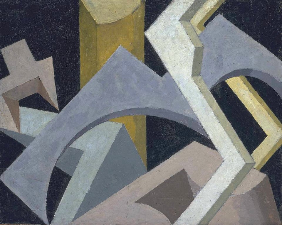 Jessica Dismorr - Abstract composition 1915