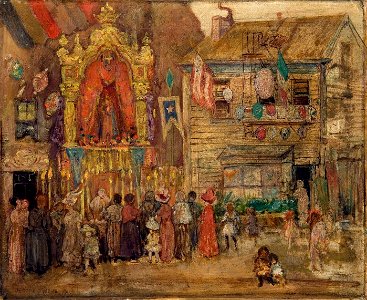 Jerome Myers - Street Shrine - BF526 - Barnes Foundation