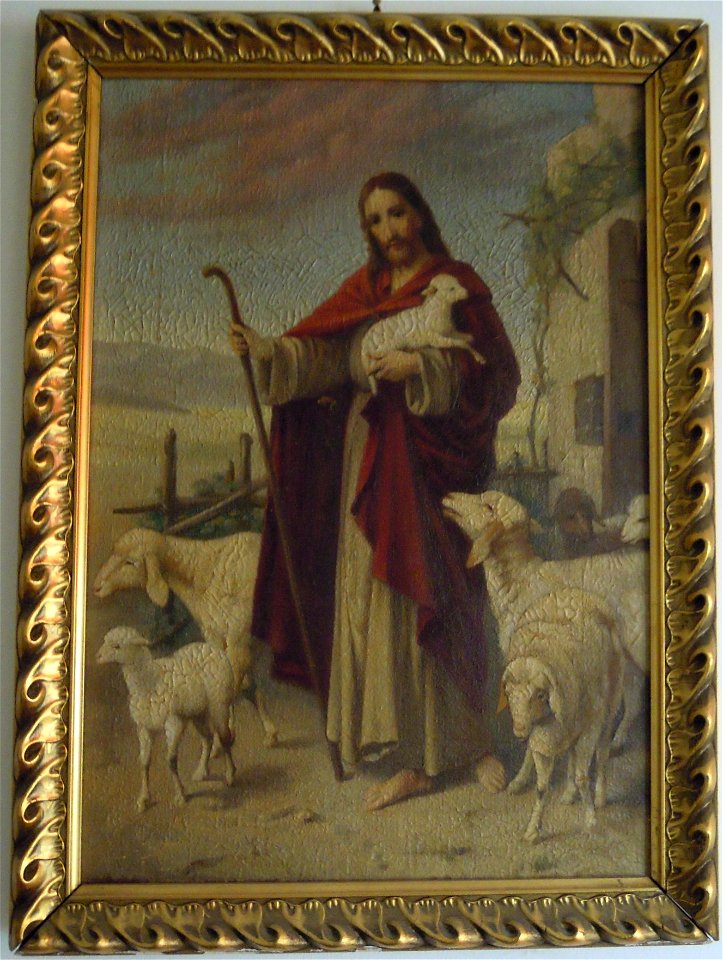 Jesus mit Schaf