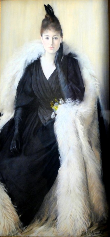 Jeanne-Julie Régnault, dite Julia Bartet 1889 J E Blanche
