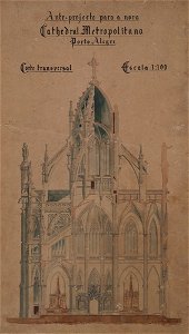 Jesús Maria Corona -Ante-projeto para a Catedral de Porto Alegre