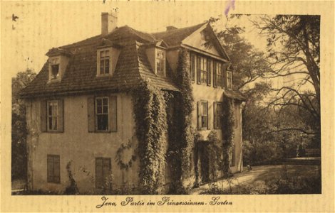 Jena, Thüringen - Prinzessinnengarten (Zeno Ansichtskarten)
