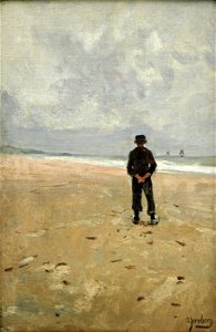 Jernberg Junge am Strand@Albert König Museum20160904