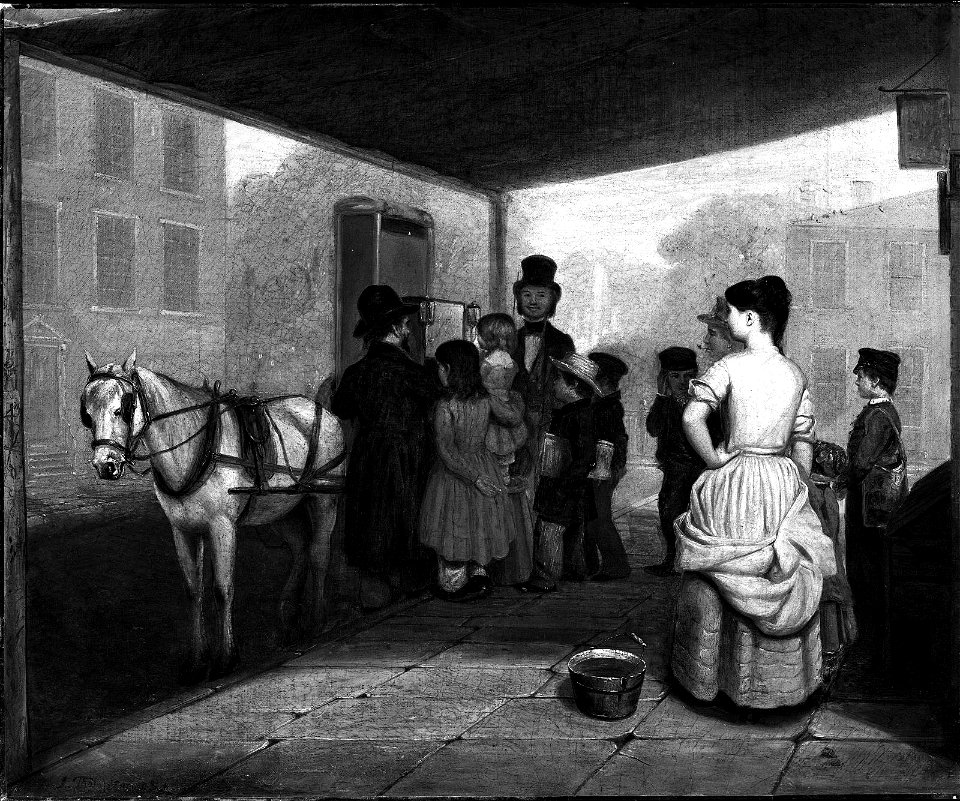 Jerome B. Thompson - The Peep Show - 48.481 - Museum of Fine Arts