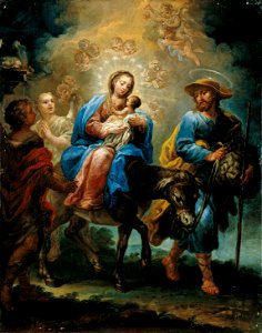Jerónimo Ezquerra Flight into Egypt