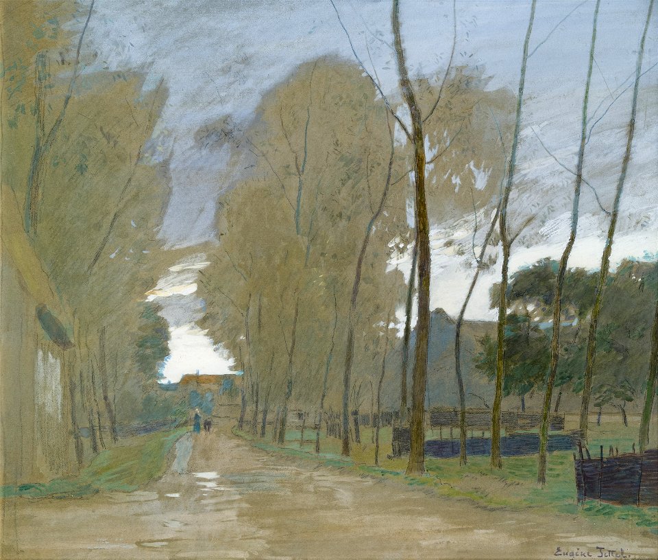 Eugène Jettel - Motiv aus der Bretagne (1898)