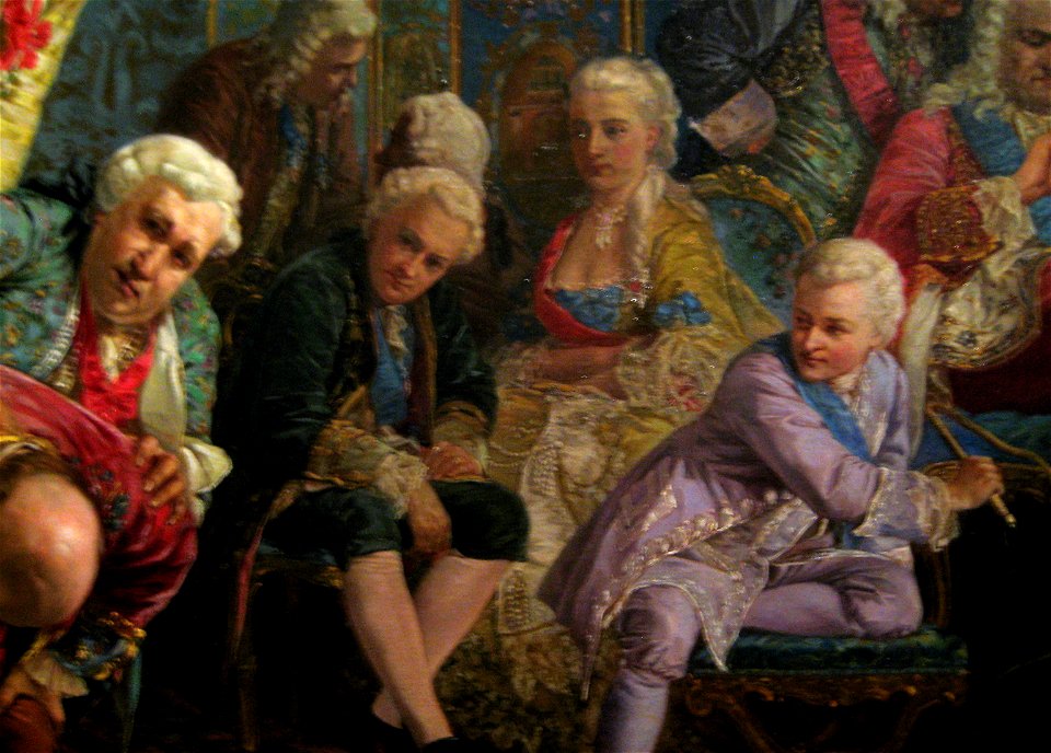 Jesters of empress Anna Ioanovna by V.Jacobi (1872) detail 02