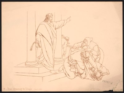 Jesus cleansing the Temple (John II-15,16) LCCN2016652370