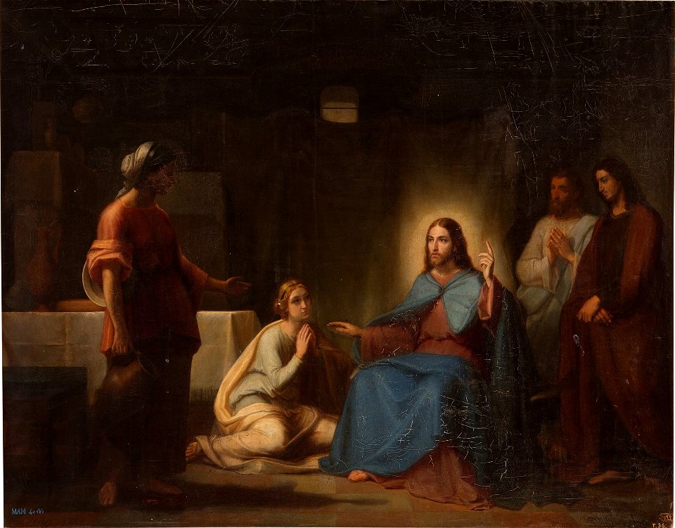 Jesús en casa de Marta y María (Museo del Prado) - Free Stock ...